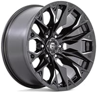 Fuel Off-Road Flame 6 Gloss Black Milled