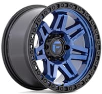 (clearance - no returns) 17x9 fuel off-road syndicate dark blue w/ black ring d813 6x5.5/139.7 -12mm