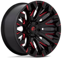 Fuel Off-Road D829 Quake Gloss Black Milled w/ Red Tint
