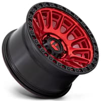 17x8.5 fuel off-road cycle candy red w/ black ring d834 5x120 34mm