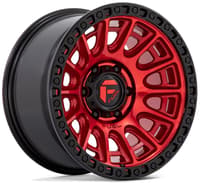 17x8.5 fuel off-road cycle candy red w/ black ring d834 6x5.5/139.7 25mm
