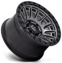 Fuel Off-Road D835 Cycle Matte Gunmetal w/ Black Ring