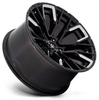 (clearance - no returns) 20x10 fuel off-road rebar 5 gloss black milled d849 5x5.5/139.7 -18mm