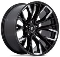 22x12 fuel off-road rebar 5 gloss black milled d849 5x5/127 -44mm (* may require trimming)