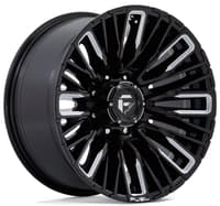 20x10 fuel off-road rebar 8 gloss black milled d849 8x6.5/165 -18mm
