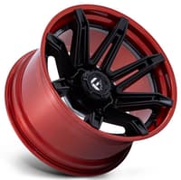 20x10 fuel off-road brawl matte black w/ candy red lip fc401 6x5.5/139.7 -18mm