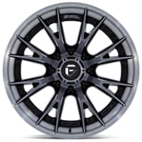 20x10 fuel off-road catalyst gloss black brushed dark tint (8-lug) fc402 8x170 -18mm