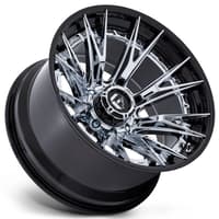 Fuel Off-Road Catalyst FC402 (8-Lug) Chrome w/ Gloss Black Lip