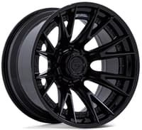 22x12 fuel off-road catalyst matte black w/ gloss black lip (8-lug) fc402 (* may require trimming) 8x180 -44mm