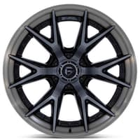 22x12 fuel off-road catalyst gloss black brushed dark tint (6-lug) fc402 (* may require trimming) 6x5.5/139.7 -44mm