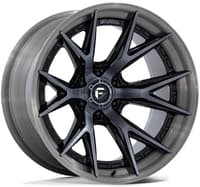 22x12 fuel off-road catalyst gloss black brushed dark tint (6-lug) fc402 (* may require trimming) 6x5.5/139.7 -44mm