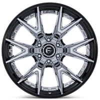 (clearance - no returns) 22x12 fuel off-road catalyst chrome w/ gloss black lip (6-lug) fc402Â (* may require trimming) 6x135 -44mm