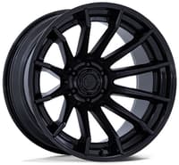 Fuel Off-Road FC403 Burn Matte Black w/ Gloss Black Lip