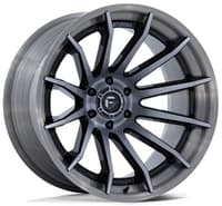 (clearance - no returns) 24x12 fuel off-road burn gloss black brushed dark tint fc403 (* may require trimming) 6x5.5/165 -44mm