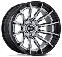 Fuel Off-Road FC403 Burn Chrome w/ Gloss Black Lip