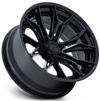 22x9.5 fuel off-road mutiny matte black w/ gloss black lip fc404 (6-lug) 6x135 20mm