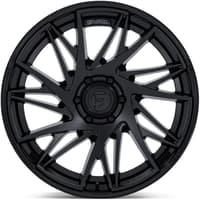 20x9 fuel off-road dynamo matte black w/ gloss black lip fc405 5x5/127 1mm
