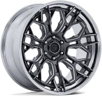 Fuel Off-Road FC409 Hive Gloss Gunmetal w/ Chrome Lip