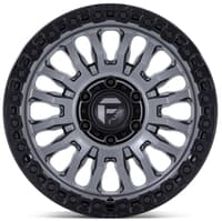 Fuel Off-Road FC857 Rincon Matte Gunmetal w/ Matte Black Lip