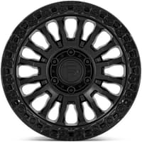 Fuel Off-Road FC857 Rincon Matte Black w/ Gloss Black Lip
