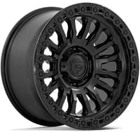 17x8.5 fuel off-road rincon matte black w/ gloss black lip fc857 6x135 -1mm