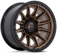 (clearance - no returns) 22x9.5 fuel off-road piston matte bronze w/ gloss black lip fc866 6x135 20mm