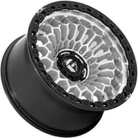20x9 fuel off-road sinister machined w/ matte black lip fc870 5x5/127 1mm