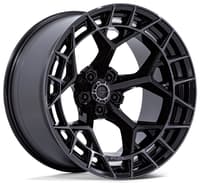 Fuel Off-Road FC873 Charger (5-Lug) Gloss Black Brushed Dark Tint