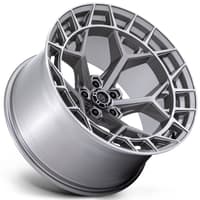 (clearance - no returns) 20x10 fuel off-road charger platinum (5-lug) fc873 5x5/127 -18mm