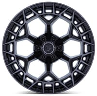 Fuel Off-Road FC873 Charger (6-Lug) Gloss Black Brushed Dark Tint