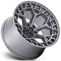 (clearance - no returns) 22x10 fuel off-road charger platinum (6-lug) fc873 6x135 -18mm