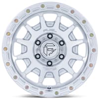 18x9 fuel off-road fortress gloss silver machined fc884 6x5.5/139.7 1mm