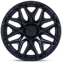 20x10 fuel off-road injector gloss black machined dark tinted fc885 6x135 -18mm