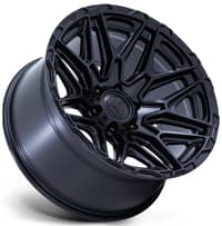 20x10 fuel off-road injector gloss black machined dark tinted fc885 6x135 -18mm