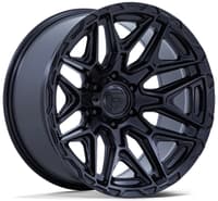20x9 fuel off-road injector gloss black machined dark tinted fc885 8x6.5/165 20mm