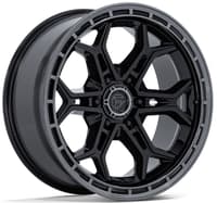 Fuel Off-Road FC896 Heathen Gloss Black w/ Gloss Gunmetal Lip