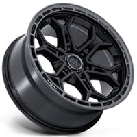 20x9 fuel off-road heathen gloss black w/ gloss gunmetal lip fc896 6x135 20mm