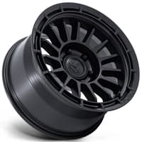 17x9 fuel off-road ascend matte black w/ gloss black lip fc905 6x5.5/139.7 -12mm
