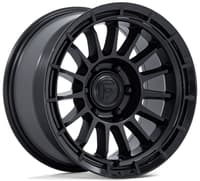 17x9 fuel off-road ascend matte black w/ gloss black lip fc905 5x5/127 -12mm