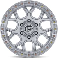 17x9 fuel off-road puma gloss silver machined fc908 5x5/127 -12mm