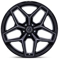 Fuel Off-Road Flux FC854 (5-Lug) Gloss Black w/ Brushed Gray DDT