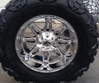 20x9 fuel off-road hostage chrome d530 6x135 6x5.5/139.7 -12mm