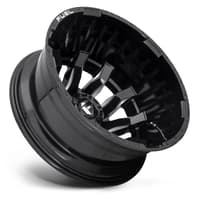 20x8.25 fuel off-road blitz gloss black milled dually rear outer d673 8x210 -221mm 154.3 c.b.