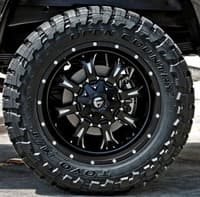 Fuel Off-Road Krank Black Milled
