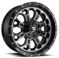 18x9 fuel off-road crush gloss black double dark tint d561 6x135 6x5.5/139.7 1mm