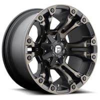 18x9 fuel off-road vapor matte black w/ dark tint d569 6x135 6x5.5/139.7 1mm