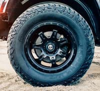 Fuel Off-Road JM2 Matte Black w/ Black Ring