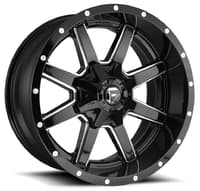 20x10 fuel off-road maverick gloss black milled d610 8x170 -18mm
