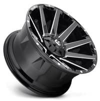 20x10 fuel off-road contra gloss black milled d615 8x180 -18mm