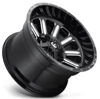 20x10 fuel off-road hardline gloss black milled d620 8x170 -18mm